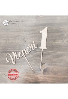 Medinis torto smeigtukas "Vieneri"